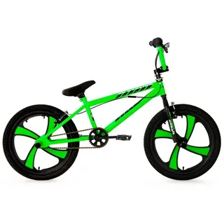 KS-Cycling KS Cycling 20 Zoll Freestyle BMX Cobalt grün