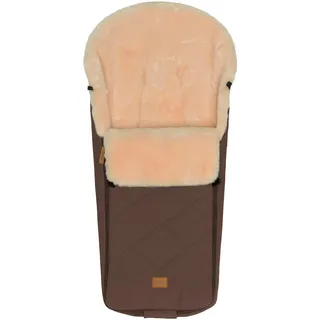 Fußsack FILLIKID "Vegan Comfort, Winterfußsack", Baby, braun, Polyamid, Fußsäcke Fußsack