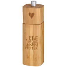 Bild von Pfeffermühle Liebe gibt dem Leben Pfeffer