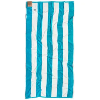 MOMOMUS Strandtuch Groß XL, 90 x 180 cm, 100% Baumwolle, Türkis