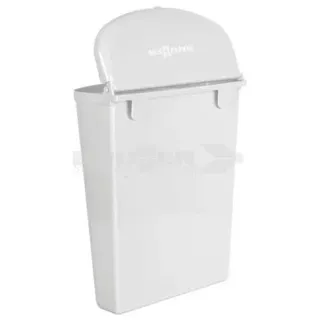 Brunner Abfallbehälter mit Deckel Pillar Grau Mülleimer Campingzubehör - Grau