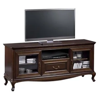 TV-Lowboard Fernsehtisch Sideboard TV-Schrank Fernsehboard Medienkonsole - Braun