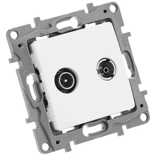 NL-BASE TV/R-SAT INT 14DB weiß