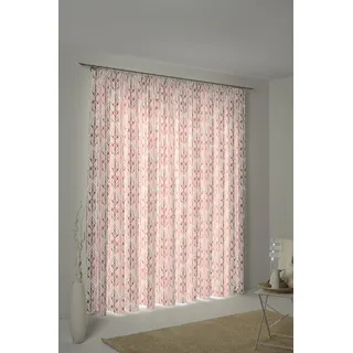 ADAM Audio Wave Kräuselband 145 x 225 cm Rot/Rosa