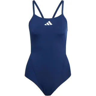 Adidas Damen Ripstream Team Badeanzug mit dünnen Trägern, C-Rücken, Blau, 76,2 cm