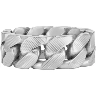 Fossil Herren Ring, Edelstahl, 9999 SILBER