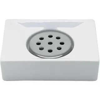 Spirella Quadro Seifenschale Weiss, White