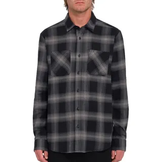 Volcom Flannel Hemd Netastone schwarz - L