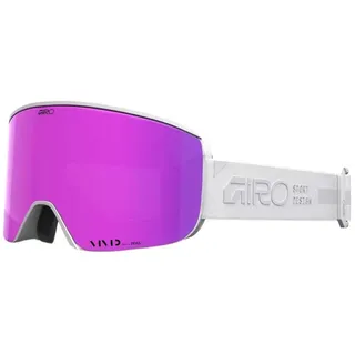 Giro Ella Rails Skibrille Für Damen - White - Vivid Pink/CAT2+Vivid Infrared/CAT1