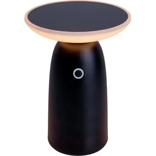 Tischlampe kabellos Akku Solar Tischleuchte Außen Solarleuchte Schwarz 3191022 - Schwarz