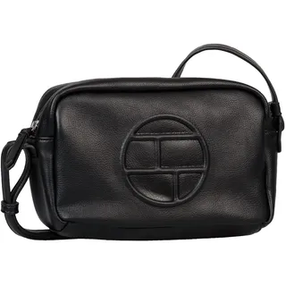 Mini Bag TOM TAILOR "Rosabel Camera bag", Damen, Gr. B/H/T: 20,5cm x 13,5cm x 8cm, schwarz, Polyurethan (PU), bedruckt, clean, gemustert, gepflegt, unifarben, Taschen Mini Bag, mit dezentem TH-Logo vorne