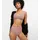 Damen BH P ohne Bügel Gepolstert Verstellbare Träger 1 Rose Brown