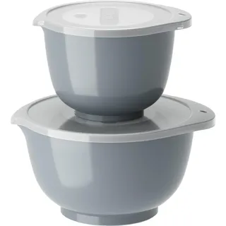 Rosti Margrethe Schüssel Set, Rührschüssel Set, 4-Teilig Dusty Blue - Blau