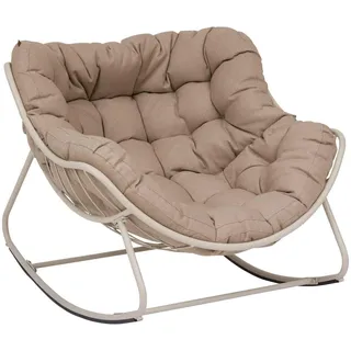 Hesperide Hespéride Paopao Schaukelstuhl 96 x 109 x 83 cm beige