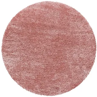 Ayyildiz Hochflor-Teppich »BRILLIANT rosa Ø ca. 120cm