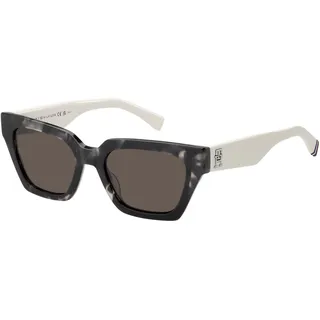 Sonnenbrillen TOMMY HILFIGER TH 2101/S TCB BLACK WHITE HAVANA 52/19/140 Damen