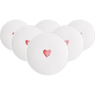 Villeroy & Boch With Love Frühstücksteller Sending Love 6er Set