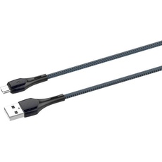 Ldnio LS521 1m USB - Micro USB Cable (Grey-Blue), USB Kabel
