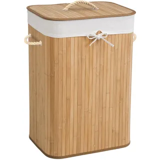 tectake Wäschekorb, 42 x 31,5 x 60 cm,beige , Textil , Rechteckig , 31.5x60x42 cm , Haushalt & Kleinelektro, Wäschepflege, Wäschekörbe & Wäschetonnen