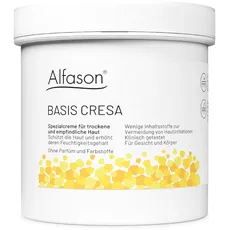 Alfason Basis Cresa - Die tägliche Spezialcreme für trockene und empfindliche Haut, 350 g
