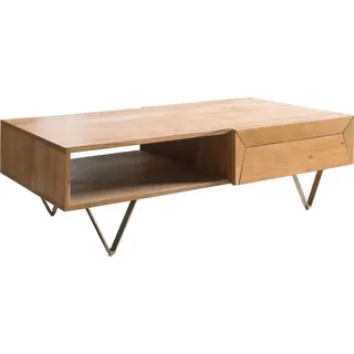 DeLife Couchtisch Kayu Natur Akazie 115 x 60 cm