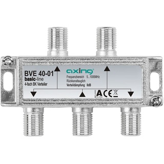 Axing BVE 40-01 4-Fach Verteiler 5...1006 MHz)