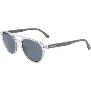 Lacoste Unisex L881s-057 Sunglasses, Crystal / Grey, Einheitsgröße EU