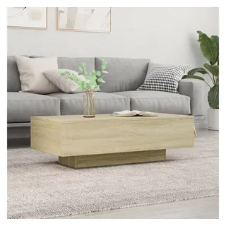 vidaXL Couchtisch Braun Eiche 100 x 49,5 x 31 cm