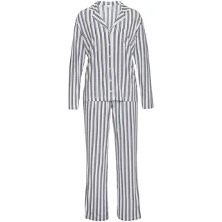 s.Oliver Damen Pyjama bequem geschnitten mit Alloverprint, Single Jersey-Qualität, toller