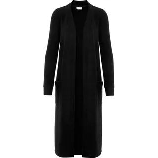 NOISY MAY NMCity Long Cardigan Frauen Cardigan schwarz