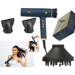 LE009 LaborPro Elite Ultraleichttrockner ZEPHYR 75db - Blau, Gold