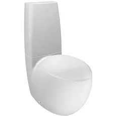 Laufen Il Bagno Alessi One Stand-WC, Tiefspüler, spülrandlos, Abgang senkrecht/waagrecht, 720x395x415mm, H822971, Farbe: Weiß mit LCC