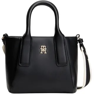 Tommy Hilfiger TH ESSENTIAL MINI TOTE Schultertasche Kunstleder Black