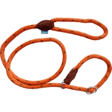 DOG & Co Supersoft Rope Slip Lead Orange 8mm X48, clear