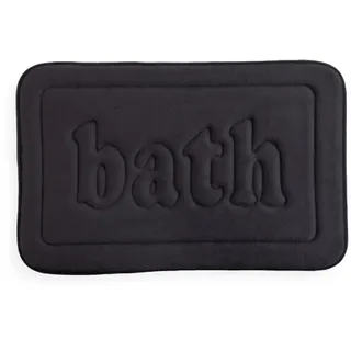 Matte aus Memory-Schaumstoff, schwarz