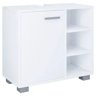 VCM »Holz Badmöbel Badunterschrank Zalo L Weiß