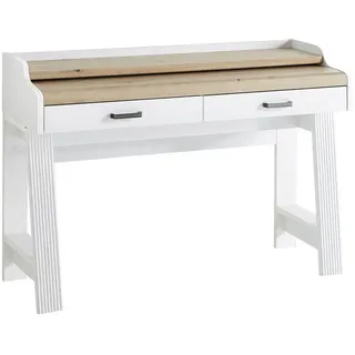 Carryhome Sekretär , Pinienfarben, Eiche Artisan , Metall , 2 Schubladen , rechteckig , eckig , 84x53x120 cm , Büromöbel, Büromöbel-Sets & Büromöbel-Serien, Büromöbelserien