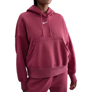 Nike Sportswear Phoenix Fleece Oversize-Hoodie Für Damen, Sweet Beet/Sail, DQ5860-635, XS