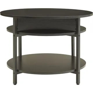 [en.casa] Couchtisch Kandas mit Hebeplatte 70x49 cm Schwarz