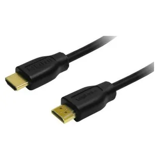 Logilink HDMI Anschlusskabel HDMI-A Stecker, HDMI-A Stecker 1.50m Schwarz CH0036 4K UHD HDMI-Kabel