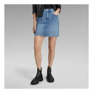 G-Star für Damen. D24387-D538-G332 Viktoria Raw Edge Rock blau (25), Lässig, Baumwolle, Denim, Nachhaltig