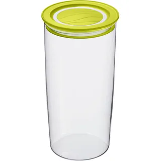 Rotho Vorratsdose Cristallo 1,2 L transparent-grün - Transparent