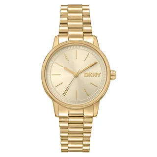 DKNY Damenuhr Quarzuhr gold onesize Damen 32 DK1L085M0035, DK1L085M0045, DK1L085M0055, DK1L085M0065 - Gold