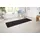 Nasty Läufer Flauschiger Kurzflor Teppich Einfarbig Unifarben für Esszimmer Kinderzimmer Flur Schlafzimmer Küche Uni Schwarz 80x300cm