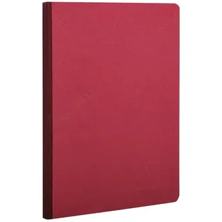 Clairefontaine Heft Clairefontaine A5 blanko rot
