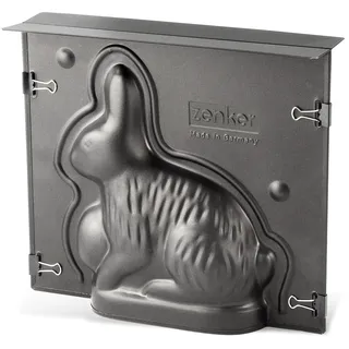 Zenker Hasenbackform Oster Season – 600 ml Füllvolumen – 3D Kuchenform mit Antihaftbeschichtung mit Osterhase als Motiv zum backen – Leckere Deko in Osterhasenform, Hase