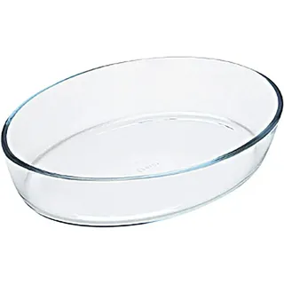 PIREX OVALE TABLETT cm.39X27, Glas, White, 39x27cm