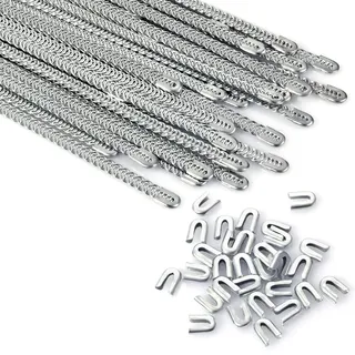 30 Stk. Spiralfedern Korsettstäbe für die Korsettherstellung, 6 mm x 24 cm Vorgeschnittene Corset Steel Boning zum Nähen von Korsetts, Kostümherstellung, mit 30 Stahlstäbchenspitzen