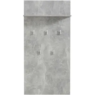 INOSIGN Garderobenpaneel Como 67 x 137 x 19,5 cm Grau