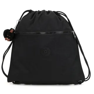 Kipling SUPERTABOO Mittelgroßer Rucksack, True Black (Schwarz)